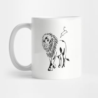 Lion zodiac sign Mug